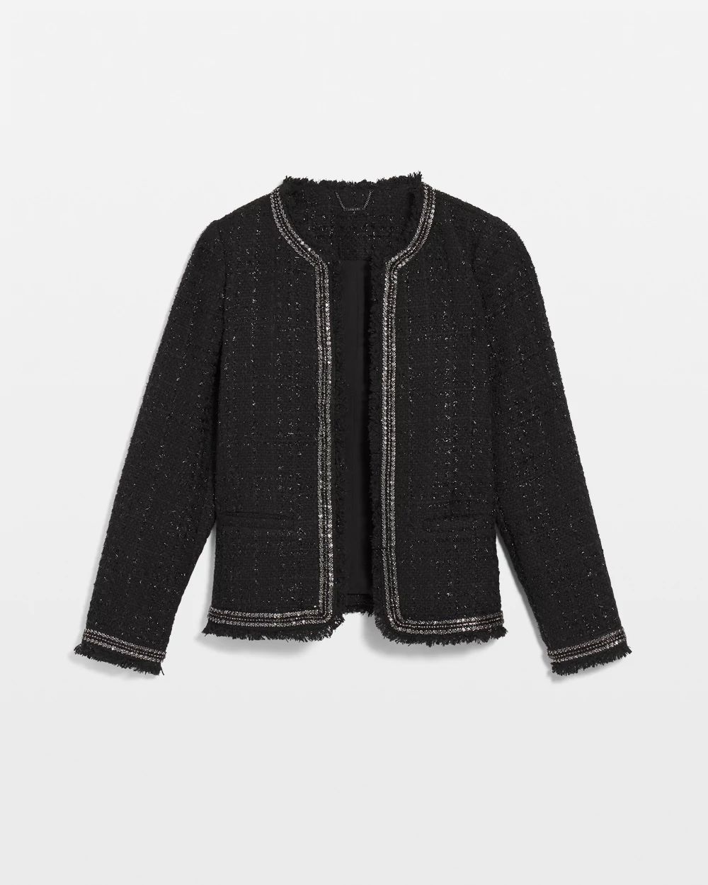 Embellished Tweed Jacket | Chico's Embellished Tweed Jacket | Chico's